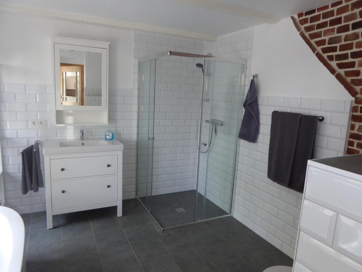 Ferienwohnung Elise Im Gulfhof Am Kanal Grossefehn Dış mekan fotoğraf