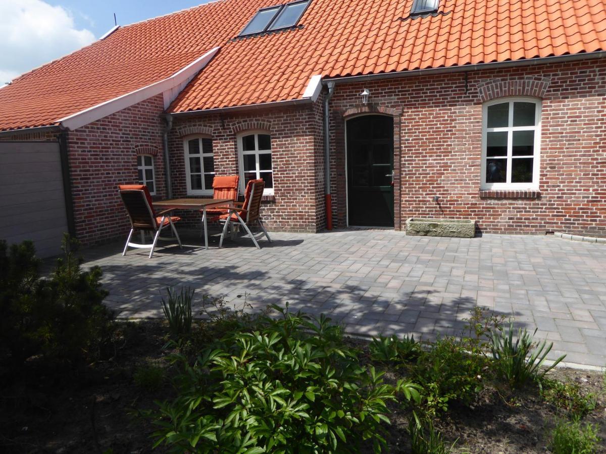 Ferienwohnung Elise Im Gulfhof Am Kanal Grossefehn Dış mekan fotoğraf
