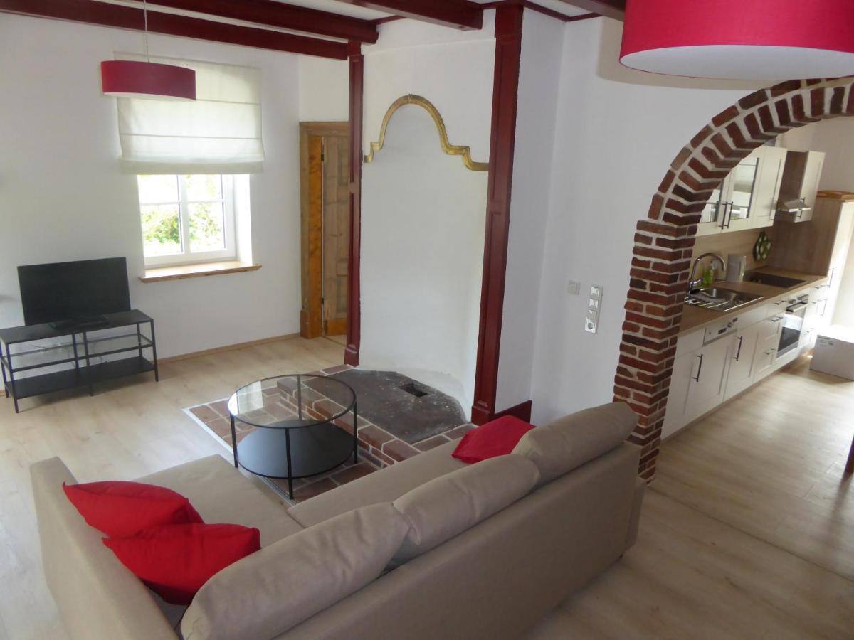 Ferienwohnung Elise Im Gulfhof Am Kanal Grossefehn Dış mekan fotoğraf